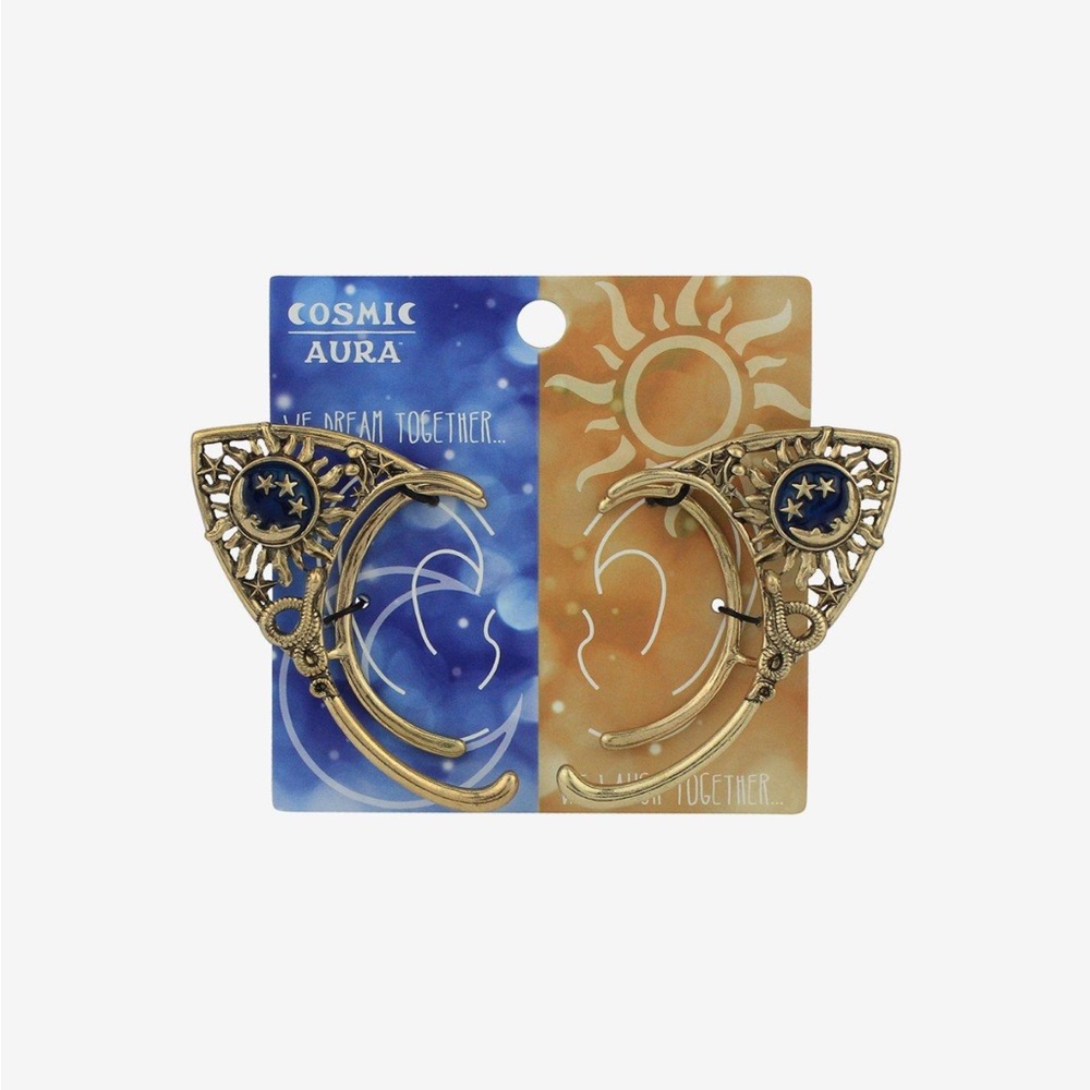 Cosmic Aura Celestial Cat Ear Cuff‎ Set Hot Topic